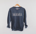 Load image into Gallery viewer, Rose Gold Leopard Mama Sweatshirt
