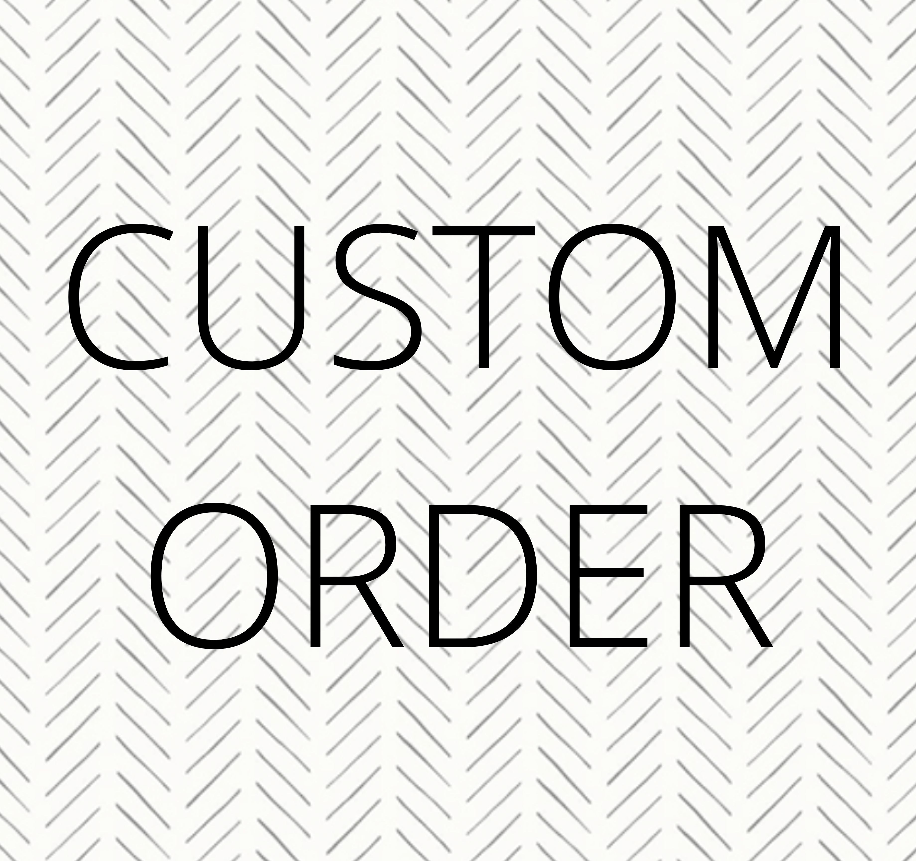 Custom Order Tee