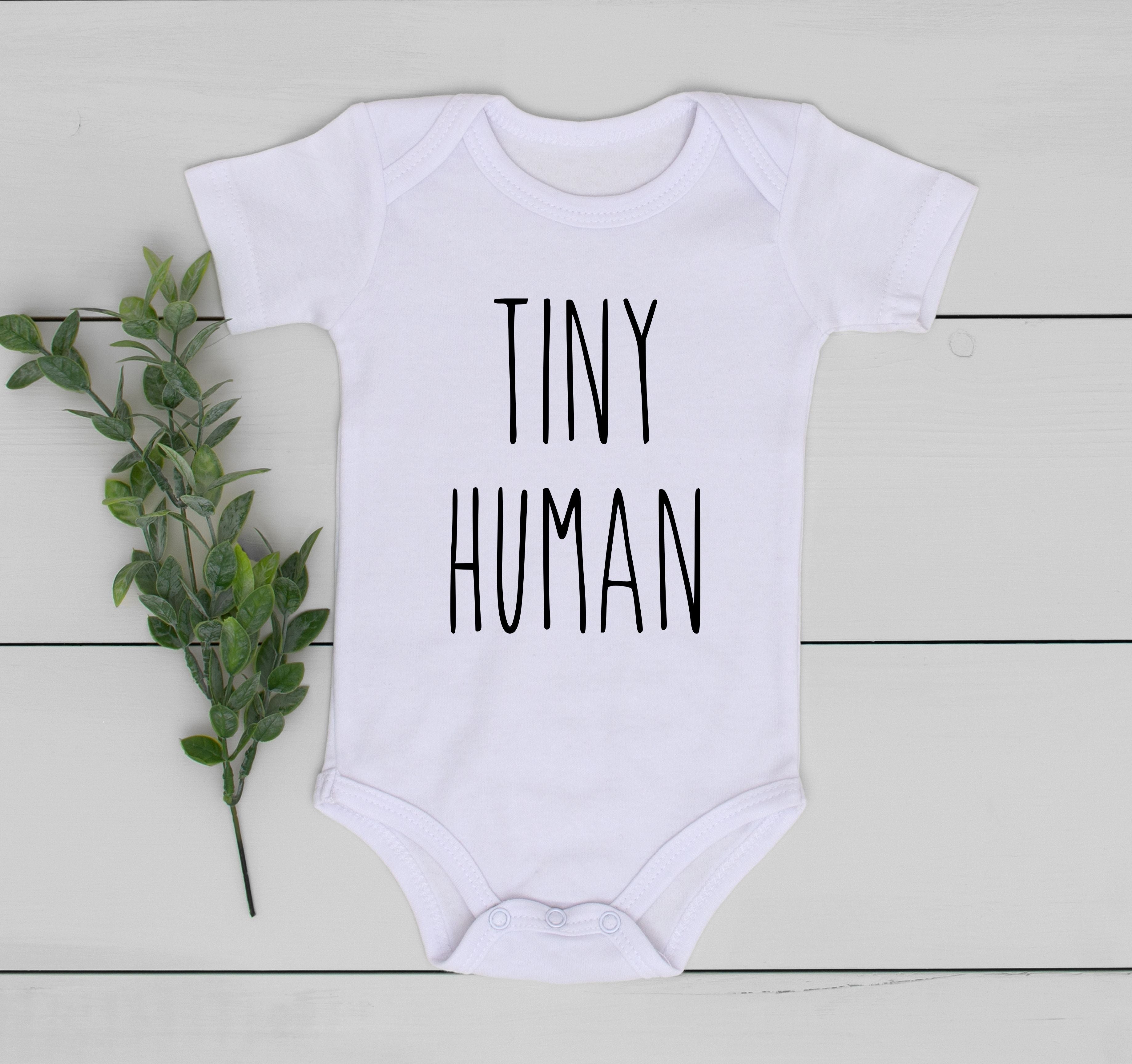 Tiny Human Baby Bodysuit