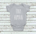 Load image into Gallery viewer, Tiny Human Baby Bodysuit
