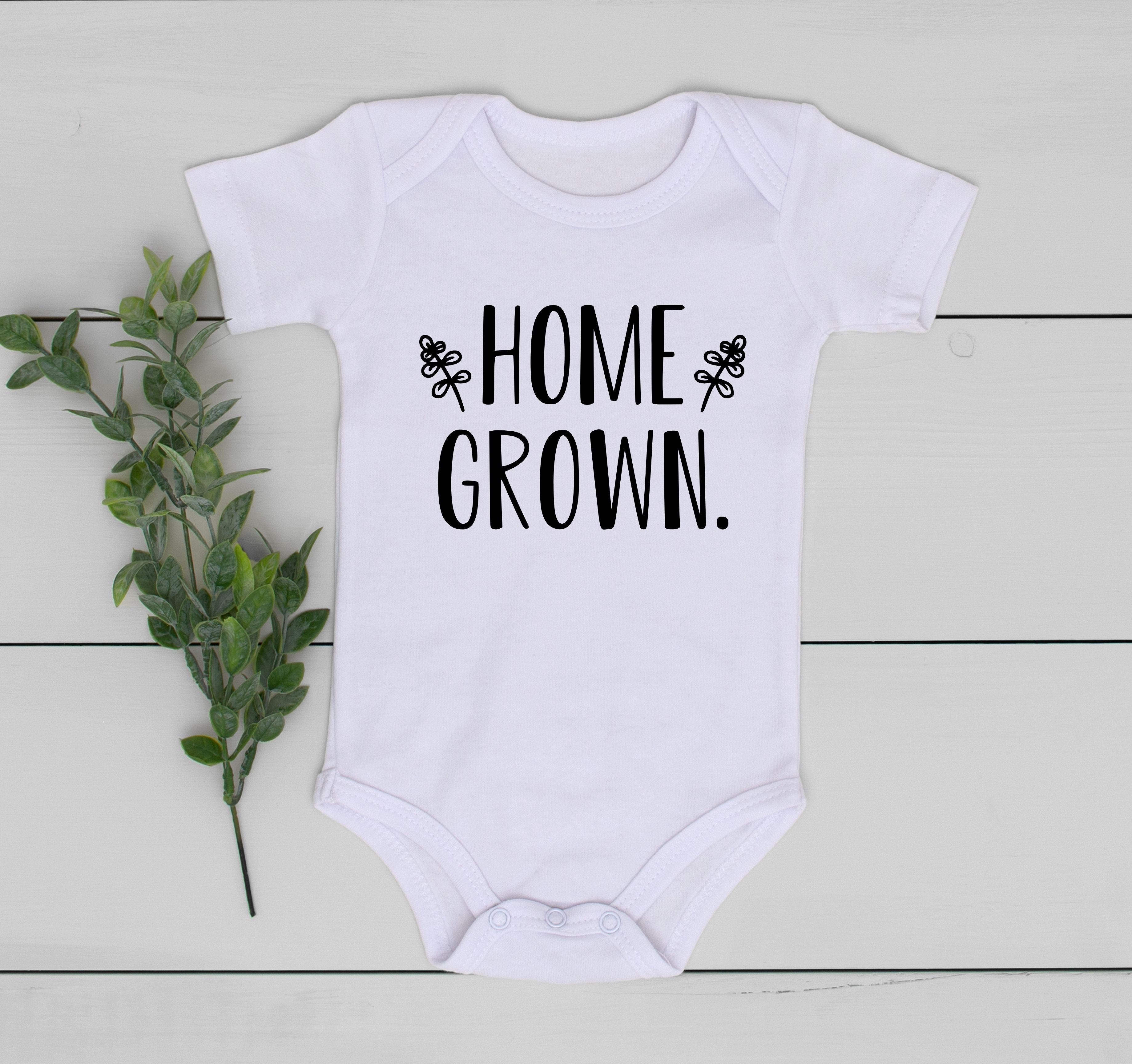 Home Grown Baby Bodysuit
