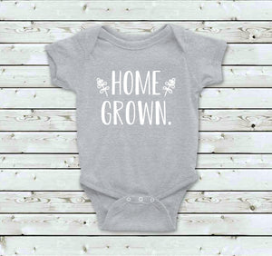 Home Grown Baby Bodysuit