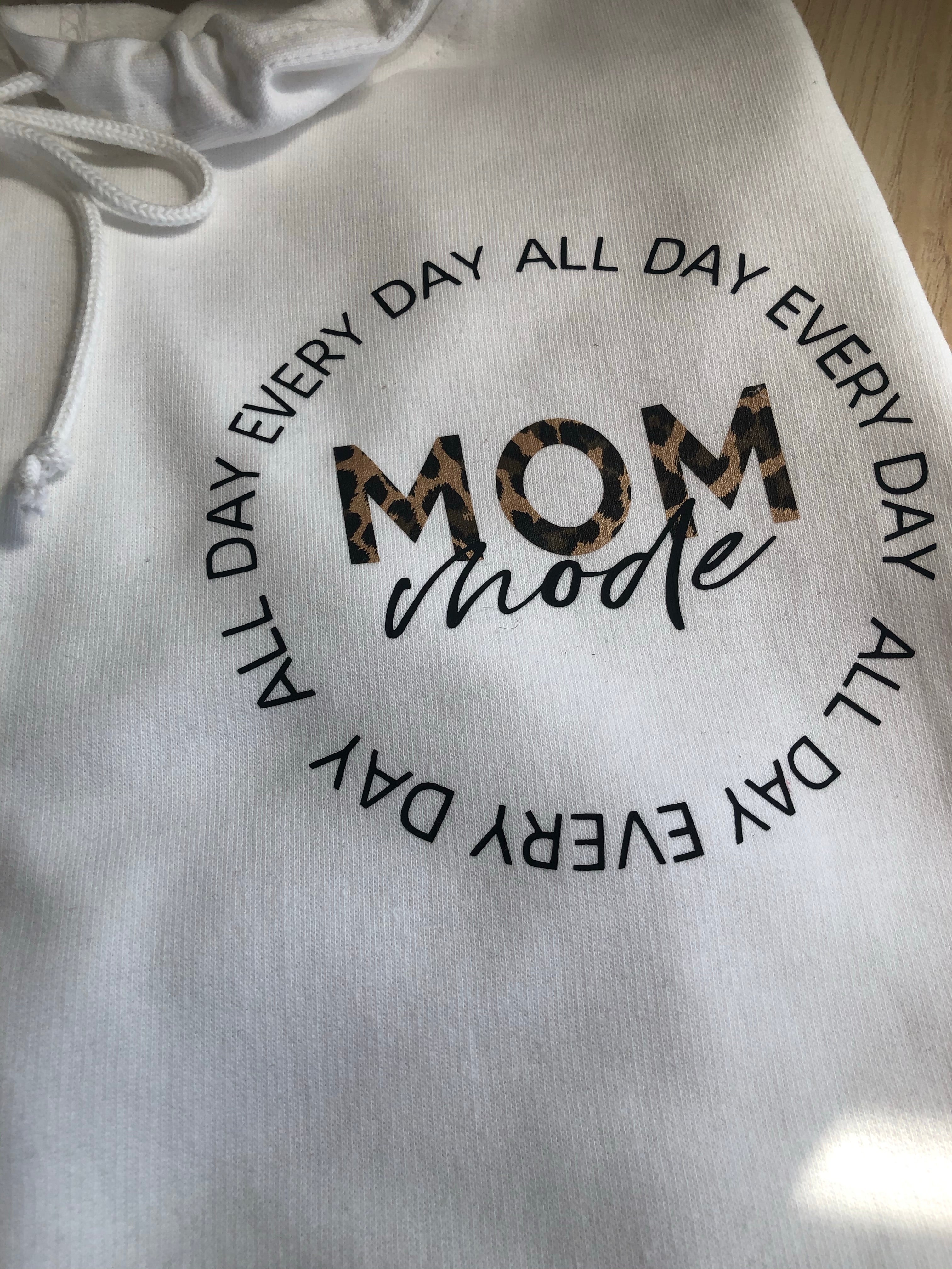 Mom Mode All Day Every Day Lightweight Sweatshirt