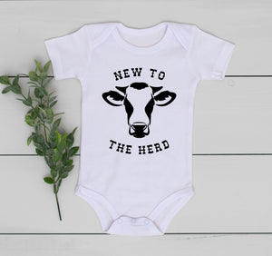 New To The Heard Baby Bodysuit